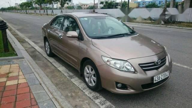 Bán ô tô Toyota Corolla altis đời 2009, màu nâu số tự động, 480tr