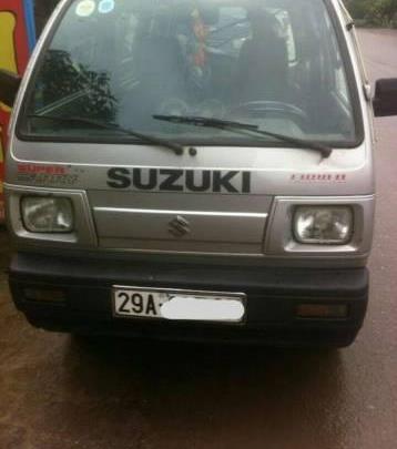 Bán xe cũ Suzuki Super Carry Van đời 2011, màu bạc