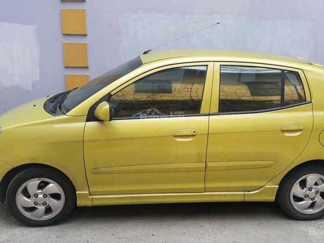 Bán ô tô Kia Picanto đời 2007, màu vàng, xe nhập khẩu 