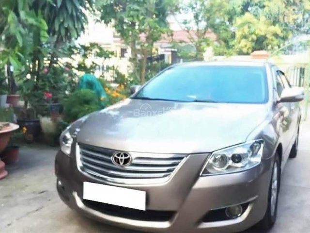 Bán Toyota Camry 2.4G đời 2007, màu nâu