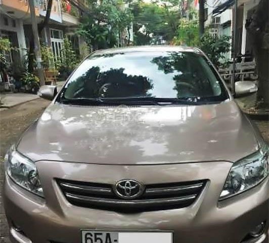 Cần bán gấp Toyota Corolla altis đời 2009, màu vàng ít sử dụng, giá chỉ 530 triệu