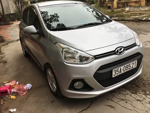 Trường Huy Auto bán xe Hyundai Grand i10 sản xuất 2017, màu bạc, nhập khẩu chính hãng