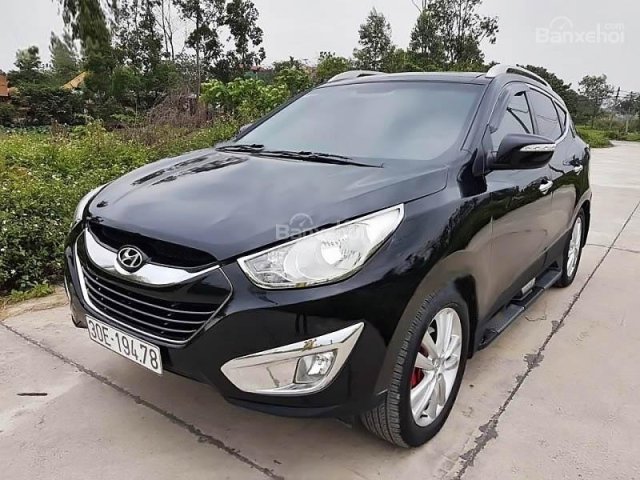 Cần bán lại xe Hyundai Tucson 4WD đời 2010, màu đen, nhập khẩu số tự động