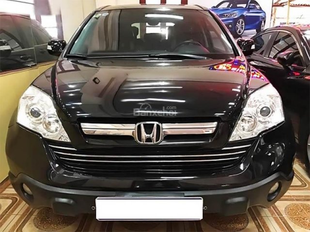 Cần bán gấp Honda CR V 2.4AT đời 2008, màu đen chính chủ, 630 triệu