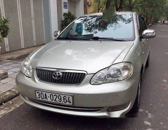 Bán ô tô Toyota Corolla altis MT đời 2006, màu xám 