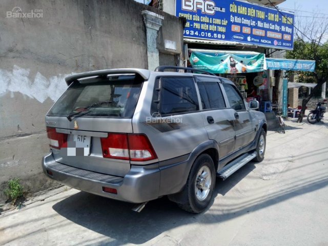 Bán Ssangyong Musso đời 2005, màu bạc, nhập khẩu nguyên chiếc số tự động, giá tốt