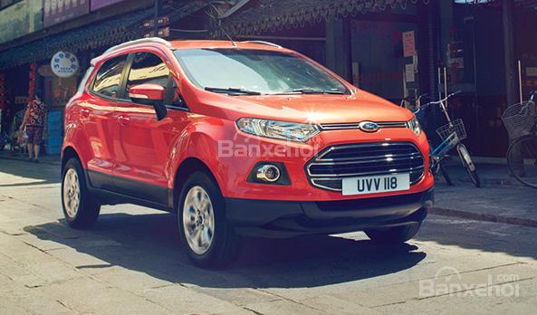 Bán Ford EcoSport Trend 1.5 MT đời , màu đỏ, nhập khẩu nguyên chiếc