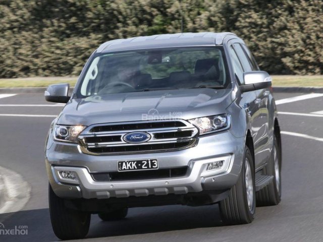 Cần bán xe Ford Everest 2.2L 4x2 Titanium AT đời 2017, màu xám (ghi), nhập khẩu nguyên chiếc