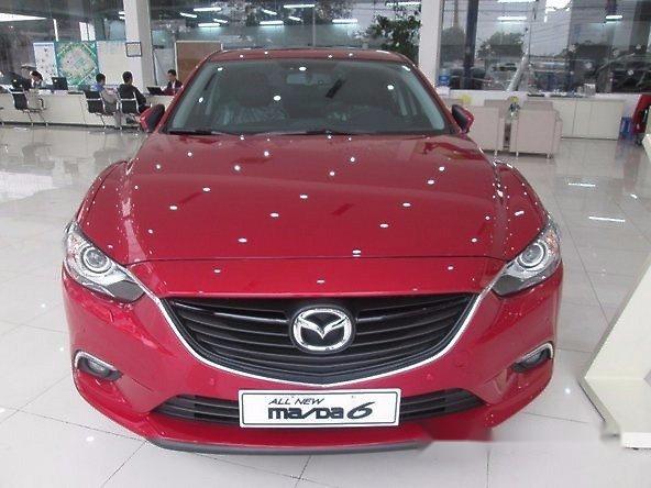 Bán xe Mazda 6 2.0 AT đời 2017, màu đỏ, giá tốt