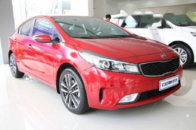 Bán ô tô Kia Cerato 1.6 AT đời 2017, màu đỏ, xe mới