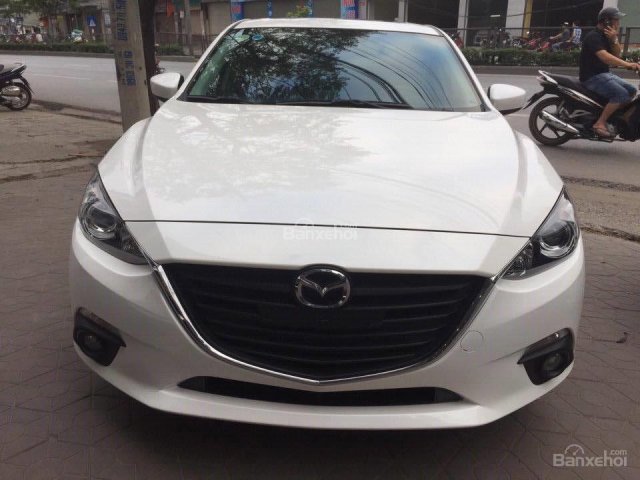 Bán ô tô Mazda 3 đời 2015, màu trắng