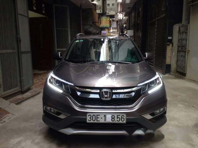 Cần bán xe Honda CR V 2.0 AT năm 2016, màu nâu 