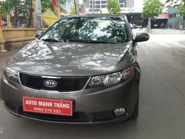 Bán xe Kia Forte SLI 2009, màu xám (ghi), xe nhập, giá 435tr