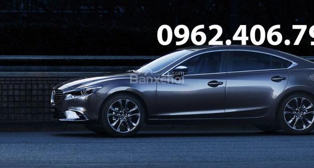 Bán ô tô Mazda 6 facelift sản xuất 2017, giá tốt nhất Hà Nội Mazda Giải Phóng