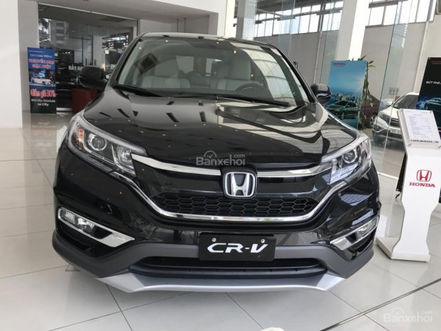 Honda Mỹ Đình - Bán xe Honda CR V 2.0 AT đời 2017, màu đen giảm giá cực sốc - LH Ms. Ngọc: 0978776360