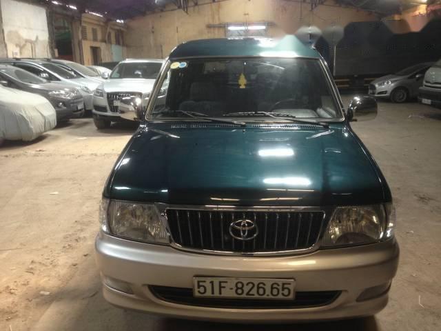 Gia đình bán xe Toyota Zace đời 2004, màu xanh