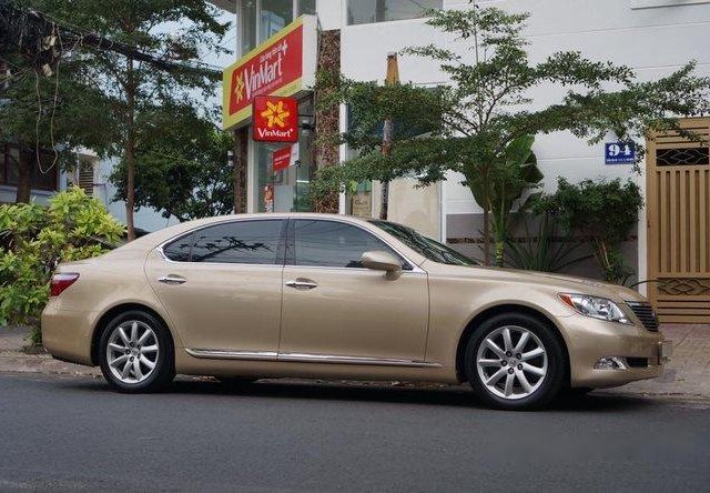 Bán Lexus LS 460L đời 2007, màu vàng, nhập khẩu