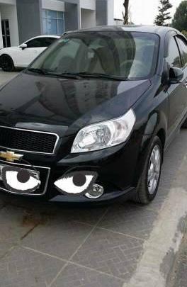 Bán Chevrolet Aveo LTZ đời 2014, màu đen