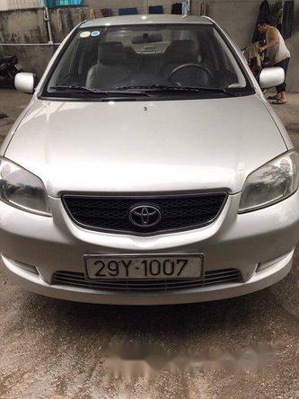 Bán ô tô Toyota Vios G MT đời 2005, màu bạc số sàn