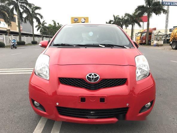 Bán ô tô Toyota Yaris đời 2012, màu đỏ, nhập khẩu nguyên chiếc, giá bán 499tr