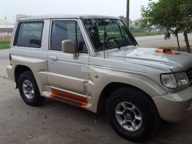 Bán ô tô Hyundai Galloper đời 2003, màu bạc, nhập khẩu nguyên chiếc