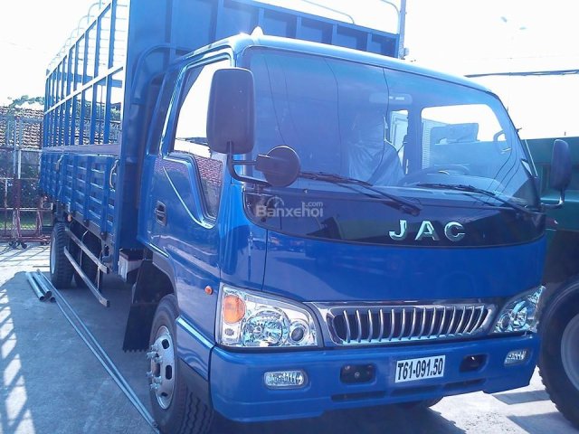 Jac 6 tấn - Xe tải Jac 6 tấn thùng bạt đời 2016, bỏ ra 120tr là có xe