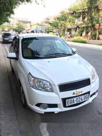 Bán xe cũ Chevrolet Aveo MT đời 2016, màu trắng, giá 390 triệu