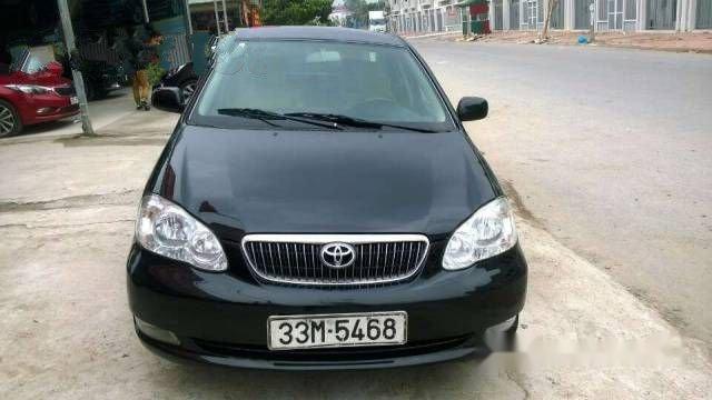 Bán xe cũ Toyota Corolla altis MT đời 2008, màu đen số sàn, 428tr