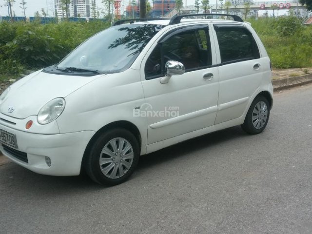 Bán Daewoo Matiz SE đăng ký lần đầu 2007, màu trắng còn mới, 93 triệu