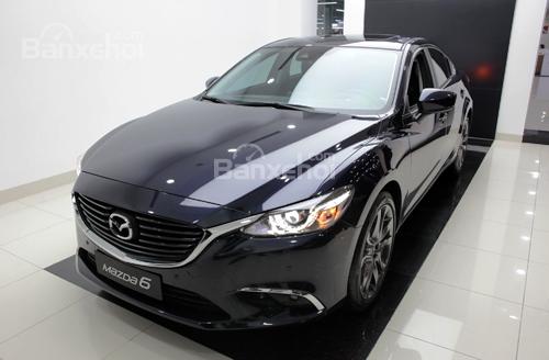 Mazda 6 2.5 Premium đời 2017, xanh đen, giá tốt