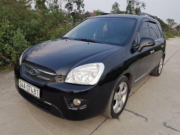 Cần bán Kia Carens SX 2.0 sản xuất 2009, màu đen, xe nhập