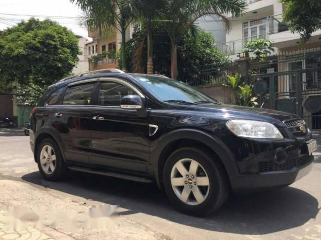 Cần bán lại xe Chevrolet Captiva đời 2009, màu đen còn mới, giá tốt