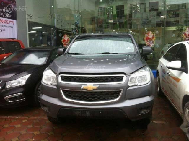 Bán xe Chevrolet Colorado 2.8LT đời 2016, màu xám