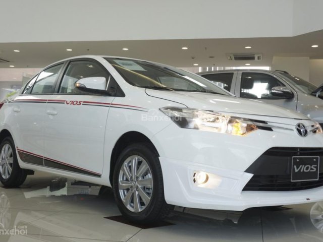 Bán xe Toyota Vios 1.5G 2018 số tự động vô cấp CVT, giá cực tốt, kèm ưu đãi lớn nhất trong năm tại Toyota Bến Thành