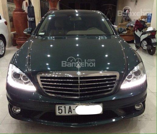 Cần bán Mercedes S63 đời 2009, màu xanh lam, nhập khẩu chính hãng