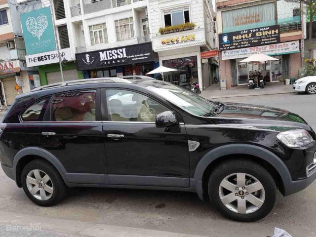 Bán Chevrolet Captiva 2.4 Maxx sản xuất 2009, màu đen