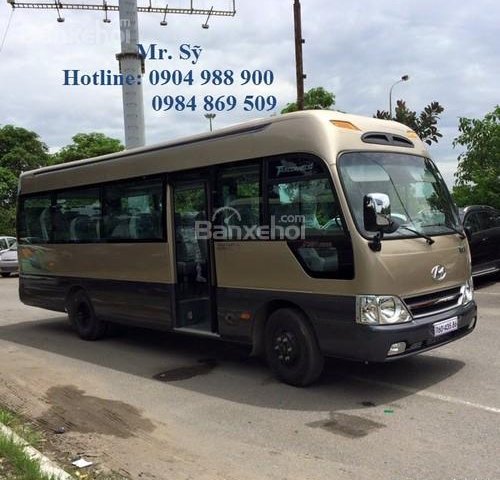 Đại lý chuyên bán xe County 29 chỗ, xe thân dài 3 cục Limousine