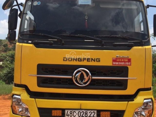 Cần bán xe Xe tải dongfeng hoàng huy nhập khẩu 4 chân tải 17.5  tấn đời 2014, màu vàng, xe nhập, 660tr