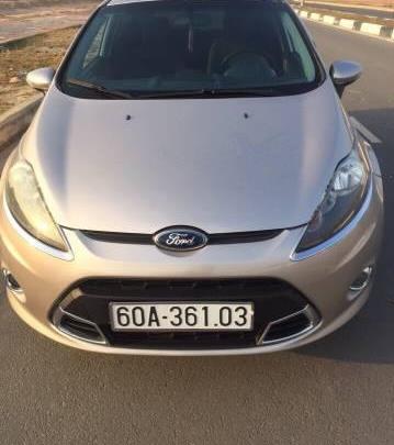 Bán Ford Fiesta S đời 2013, màu bạc số tự động  