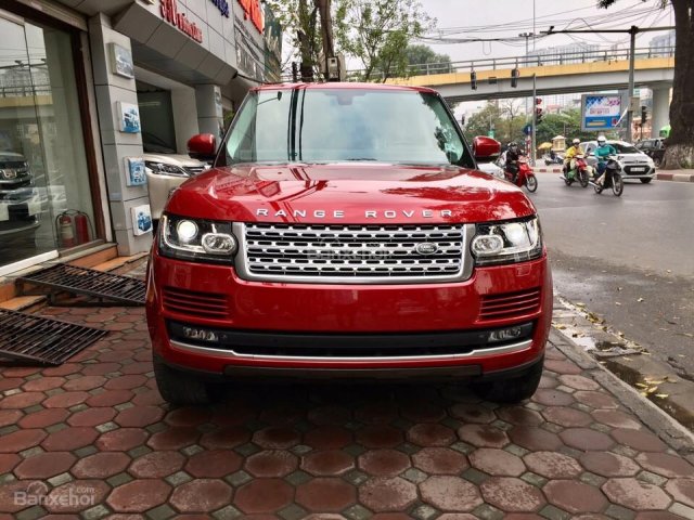 Bán xe LandRover Range Rover HSE 3.0L 2016, màu đỏ, nhập Mỹ, giao xe ngay. LH: 0902.00.88.44