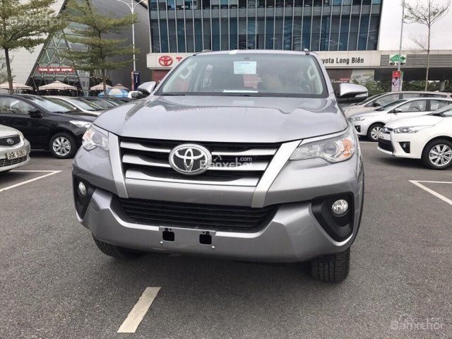 Toyota Long Biên: Bán xe Toyota Fortuner 2.4G 4x2MT 2018, nhập khẩu chính hãng, giao ngay - 0948057222