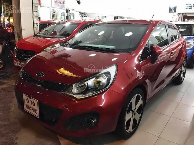 Bán xe cũ Kia Rio 1.4AT đời 2012, màu đỏ, xe nhập còn mới