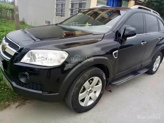 Cần bán lại xe Chevrolet Captiva đời 2008, màu đen, nhập khẩu chính chủ