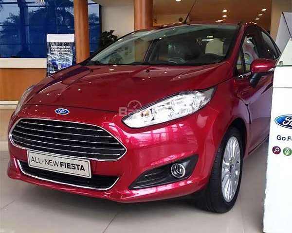 Cần bán Ford Fiesta 1.5AT đời 2017, màu đỏ, giá 524tr