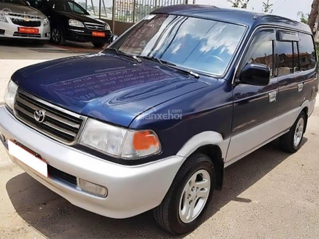 Cần bán gấp Toyota Zace GL 1.8MT đời 1999, màu xanh lam