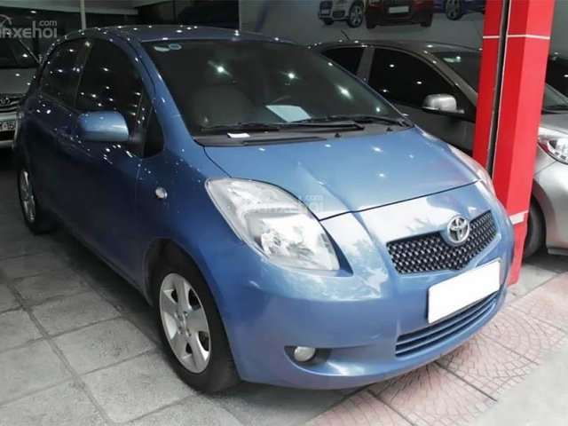 Bán Toyota Yaris 1.3 đời 2007, màu xanh lam, nhập khẩu Nhật Bản