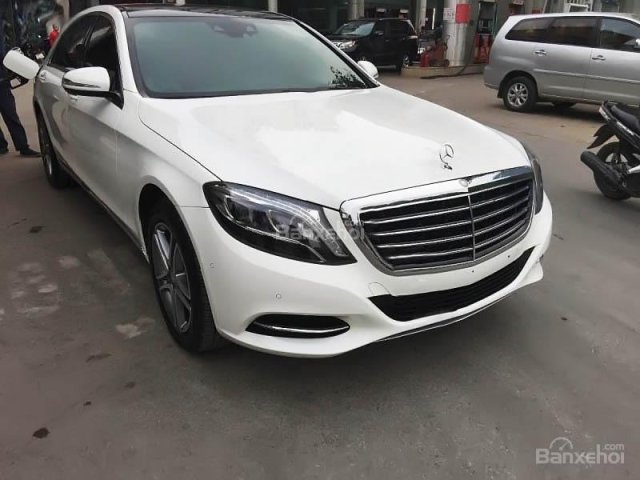 Bán xe Mercedes S400L 2015, màu trắng