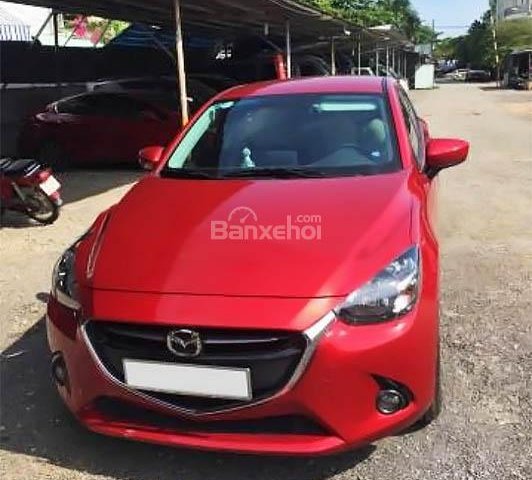 Bán xe Mazda 2 sedan màu đỏ, xe nhập khẩu, đăng ký T10/2015
