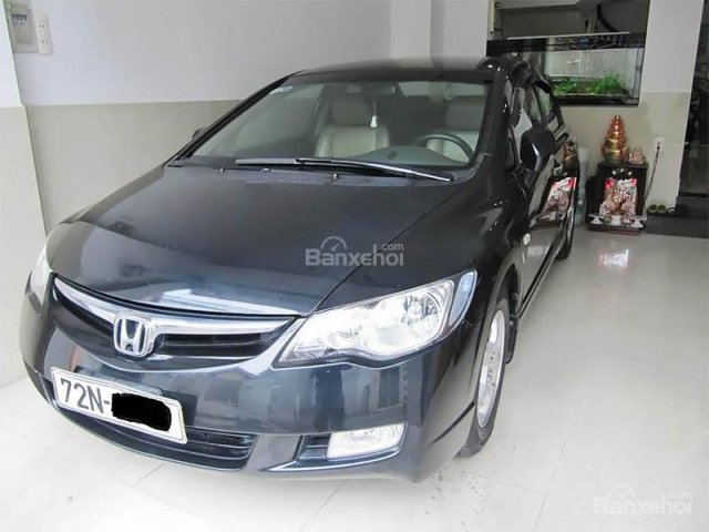 Bán ô tô Honda Civic 1.8MT đời 2007, màu đen giá cạnh tranh