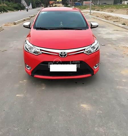 Cần bán Toyota Vios G đời 2015, màu đỏ số tự động giá cạnh tranh